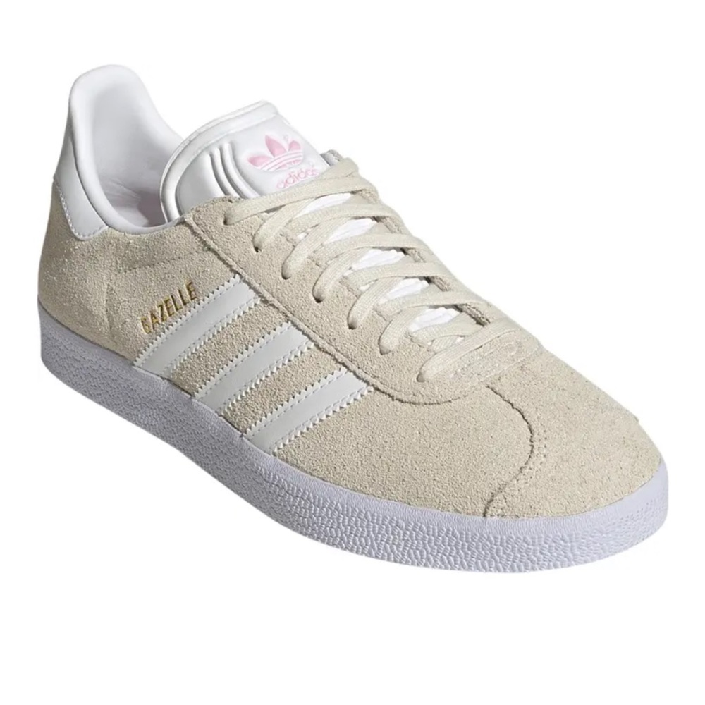 Women’s Size 8 Adidas Gazelle Shoes, Off White. SOLD OUT! NWT!